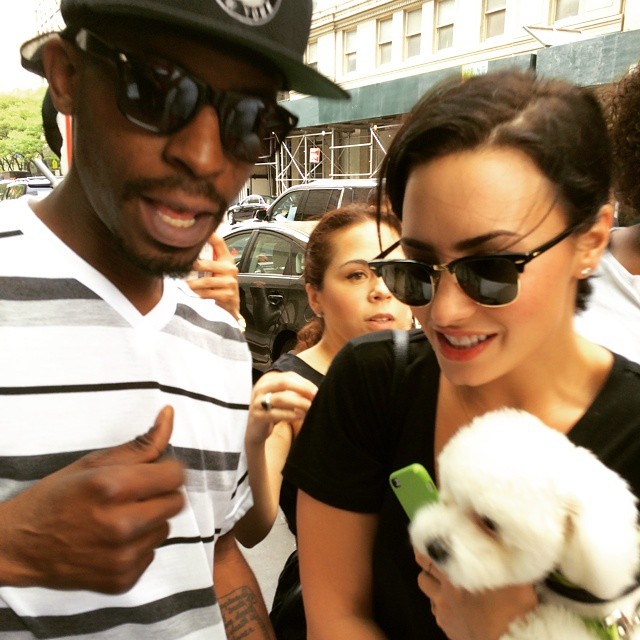 Demi Lovato with RACC Trusted collector GTV Reality