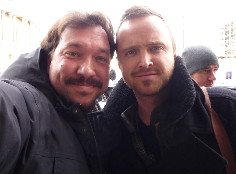 Aaron Paul Photo with RACC Autograph Collector RB-Autogramme Berlin