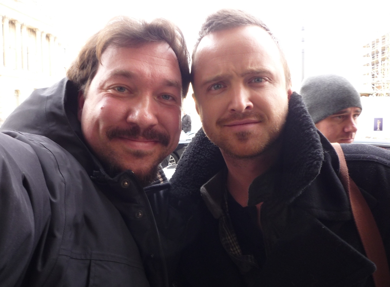 Aaron Paul Photo with RACC Autograph Collector RB-Autogramme Berlin Aaron Paul Photo with RACC Autograph Collector RB-Autogramme Berlin