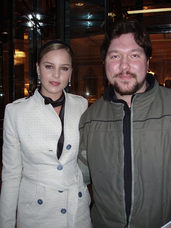 Abbie Cornish Photo with RACC Autograph Collector RB-Autogramme Berlin