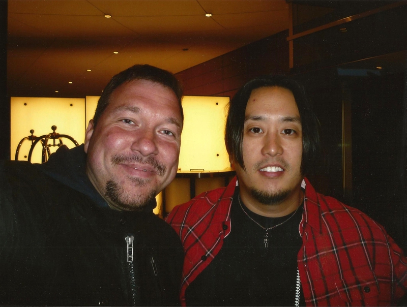 Joe Hahn Photo with RACC Autograph Collector RB-Autogramme Berlin Joe Hahn Photo with RACC Autograph Collector RB-Autogramme Berlin