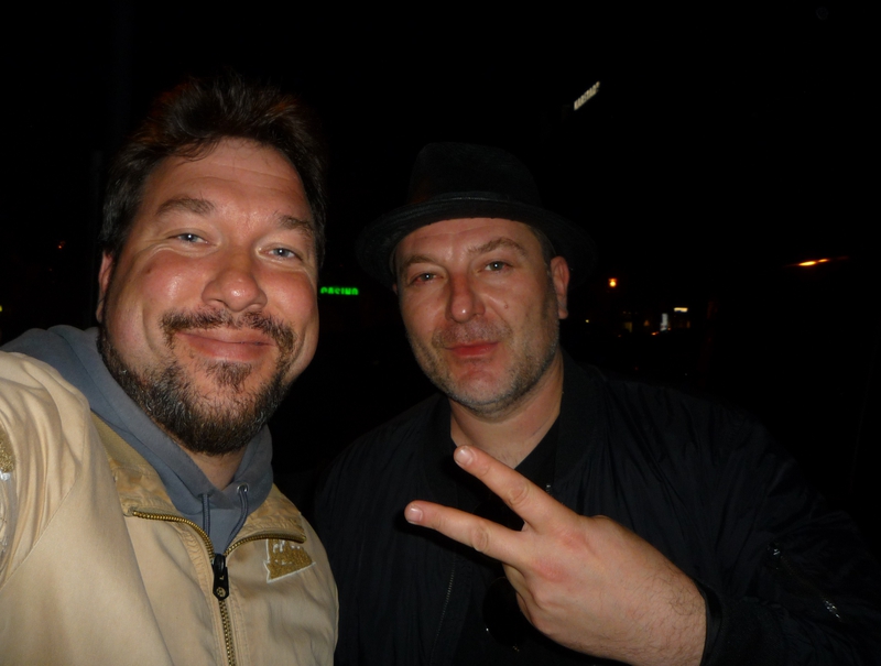DJ Lethal Photo with RACC Autograph Collector RB-Autogramme Berlin