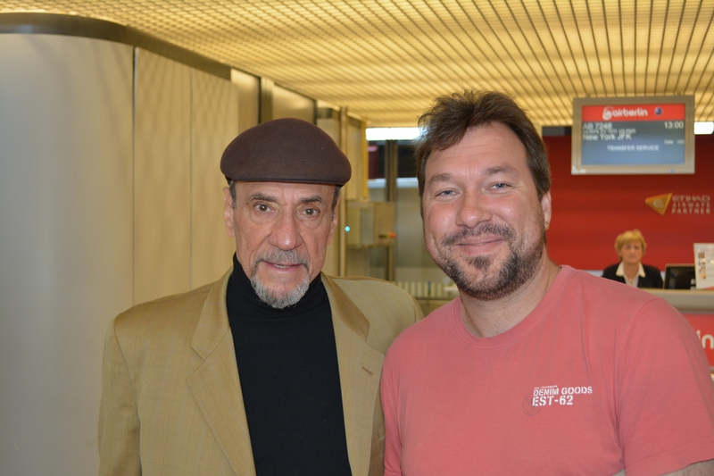 F. Murray Abraham Photo with RACC Autograph Collector RB-Autogramme Berlin