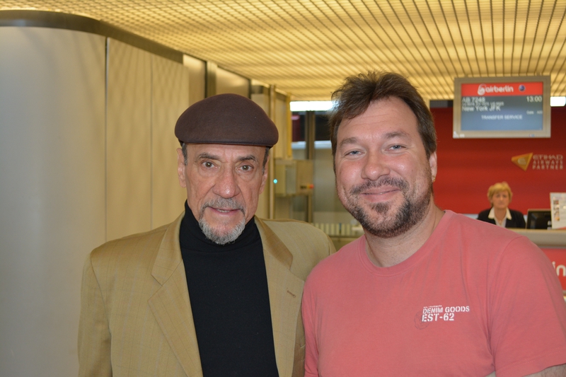 F. Murray Abraham Photo with RACC Autograph Collector RB-Autogramme Berlin F. Murray Abraham Photo with RACC Autograph Collector RB-Autogramme Berlin