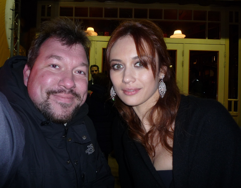 Olga Kurylenko Photo with RACC Autograph Collector RB-Autogramme Berlin