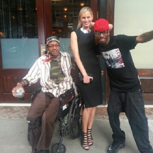 Karolina Kurkova with GTV Reality