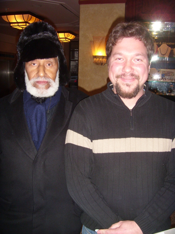 Sonny Rollins Photo with RACC Autograph Collector RB-Autogramme Berlin Sonny Rollins Photo with RACC Autograph Collector RB-Autogramme Berlin