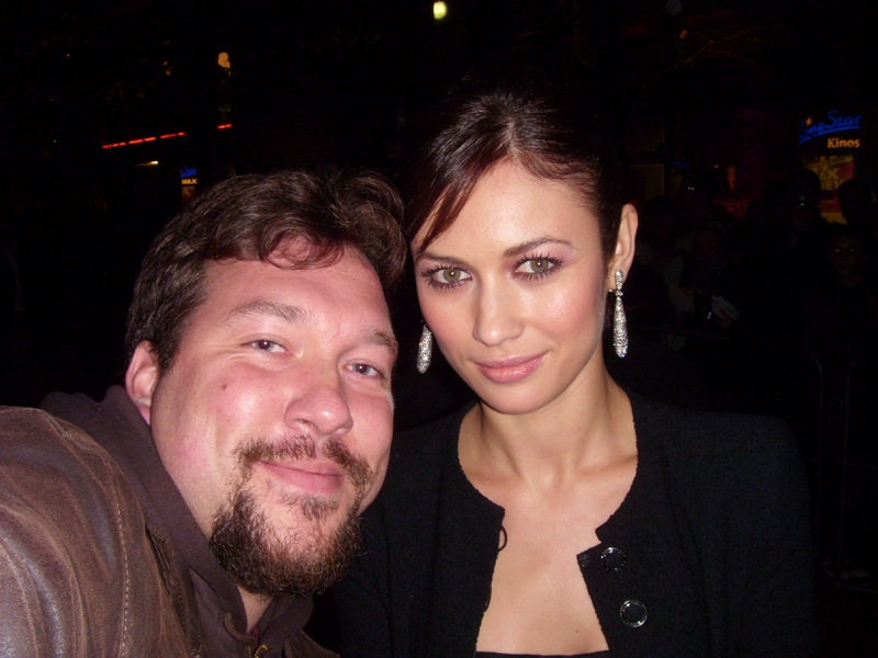 Olga Kurylenko Photo with RACC Autograph Collector RB-Autogramme Berlin