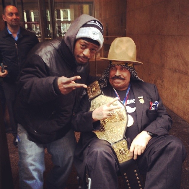 The Iron Sheik with RACC Trusted collector GTV Reality