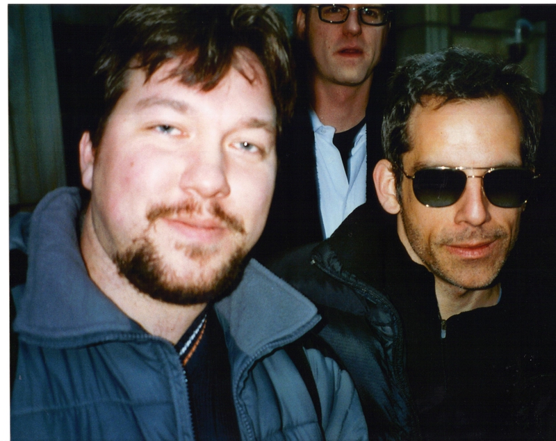 Ben Stiller Photo with RACC Autograph Collector RB-Autogramme Berlin