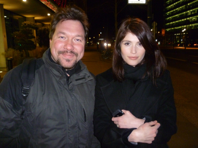 Gemma Arterton Photo with RACC Autograph Collector RB-Autogramme Berlin