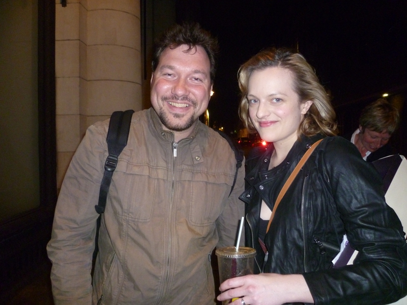 Elisabeth Moss Photo with RACC Autograph Collector RB-Autogramme Berlin