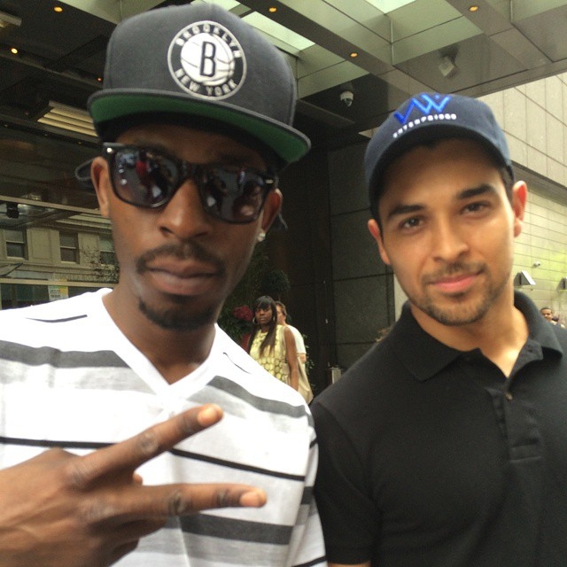 Wilmer Valderrama with RACC Trusted collector GTV Reality