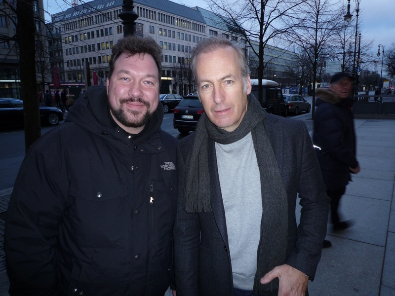 Bob Odenkirk Photo with RACC Autograph Collector RB-Autogramme Berlin