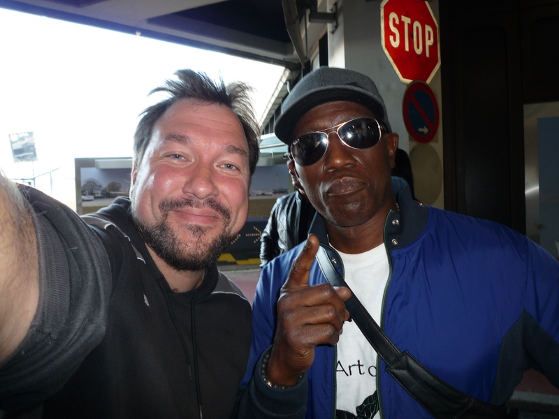 Wesley Snipes Photo with RACC Autograph Collector RB-Autogramme Berlin Wesley Snipes Photo with RACC Autograph Collector RB-Autogramme Berlin
