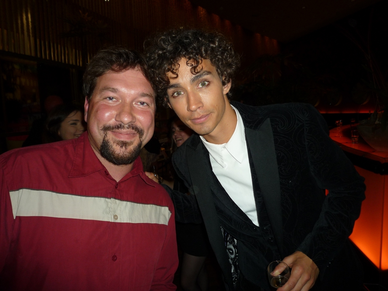 Robert Sheehan Photo with RACC Autograph Collector RB-Autogramme Berlin