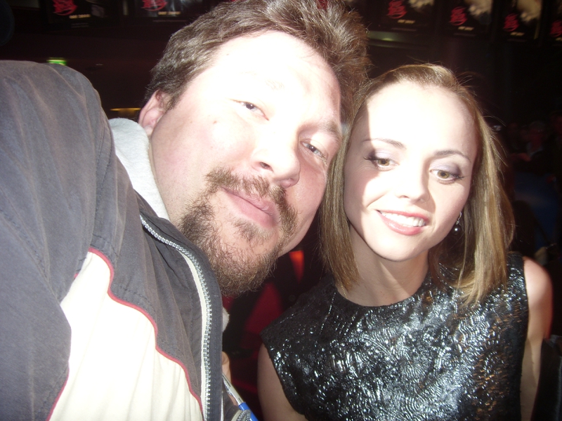 Christina Ricci Photo with RACC Autograph Collector RB-Autogramme Berlin Christina Ricci Photo with RACC Autograph Collector RB-Autogramme Berlin