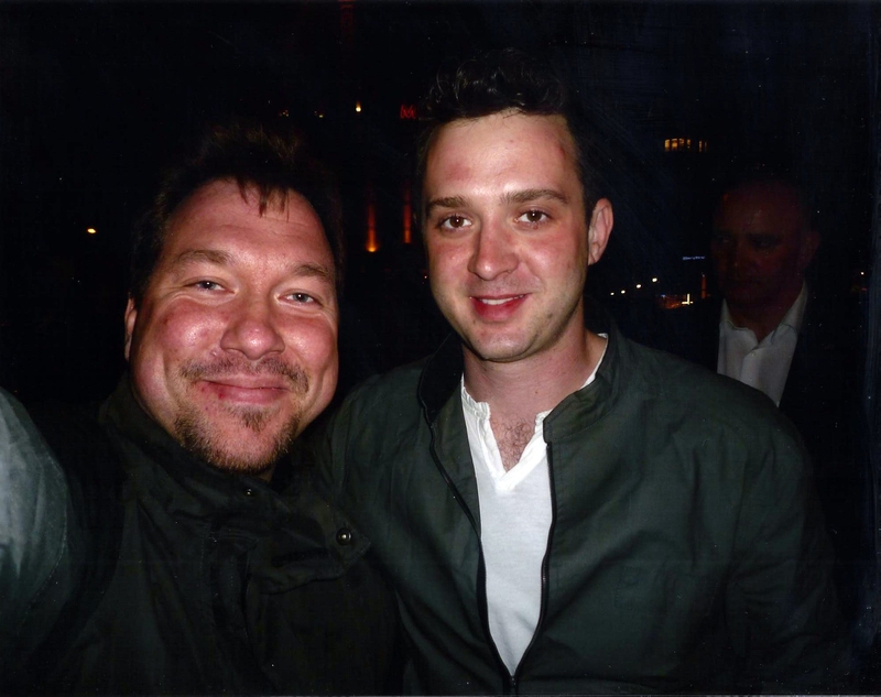 Eddie Kaye Thomas Photo with RACC Autograph Collector RB-Autogramme Berlin Eddie Kaye Thomas Photo with RACC Autograph Collector RB-Autogramme Berlin