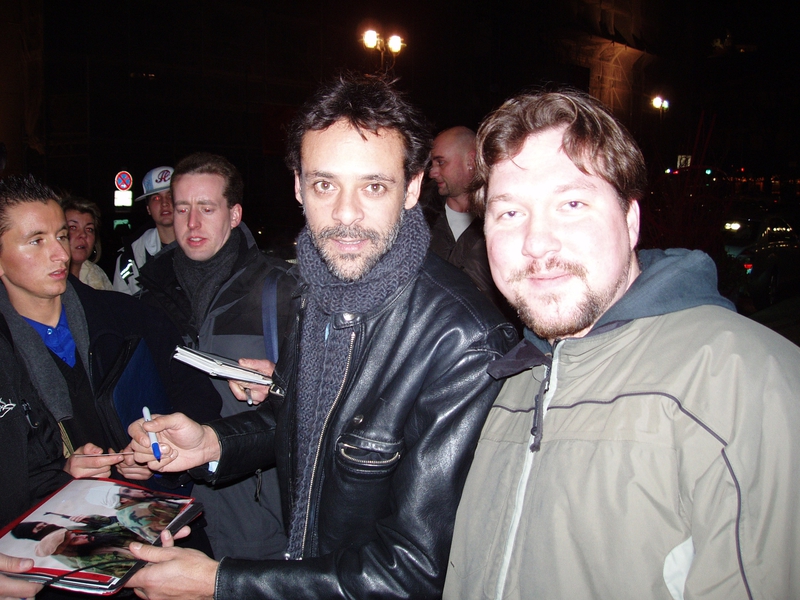 Alexander Siddig Photo with RACC Autograph Collector RB-Autogramme Berlin