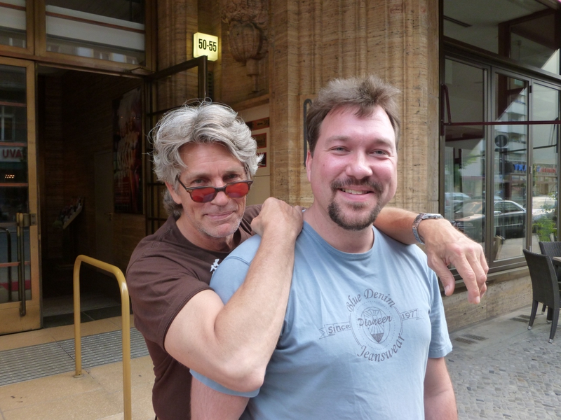 Eric Roberts Photo with RACC Autograph Collector RB-Autogramme Berlin