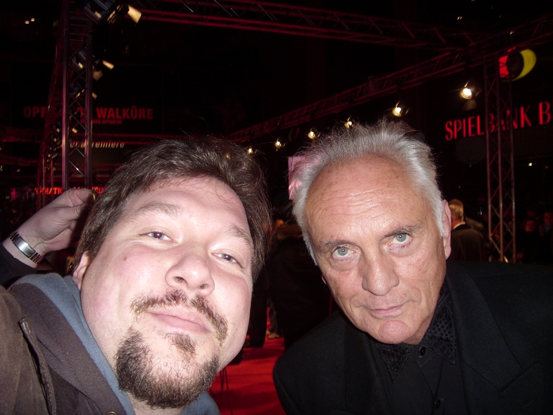 Terence Stamp Photo with RACC Autograph Collector RB-Autogramme Berlin