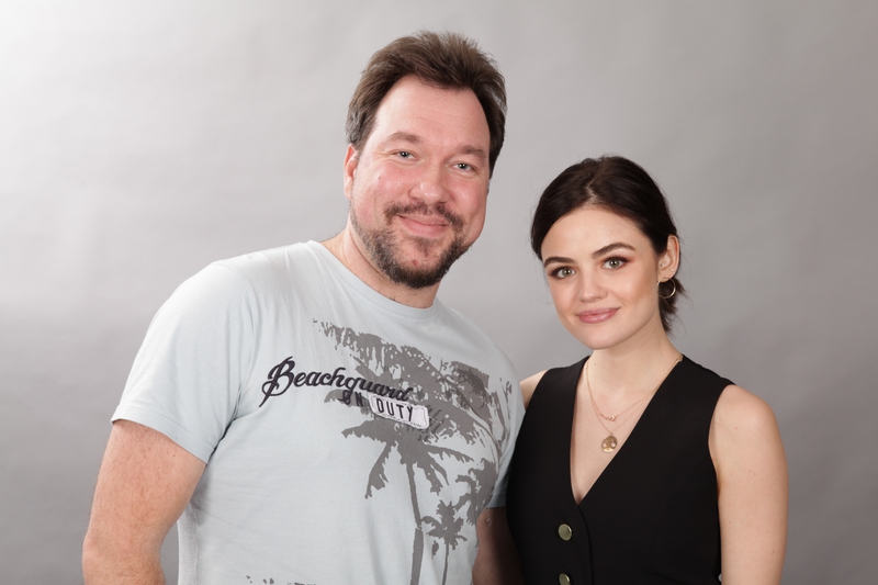 Lucy Hale Photo with RACC Autograph Collector RB-Autogramme Berlin