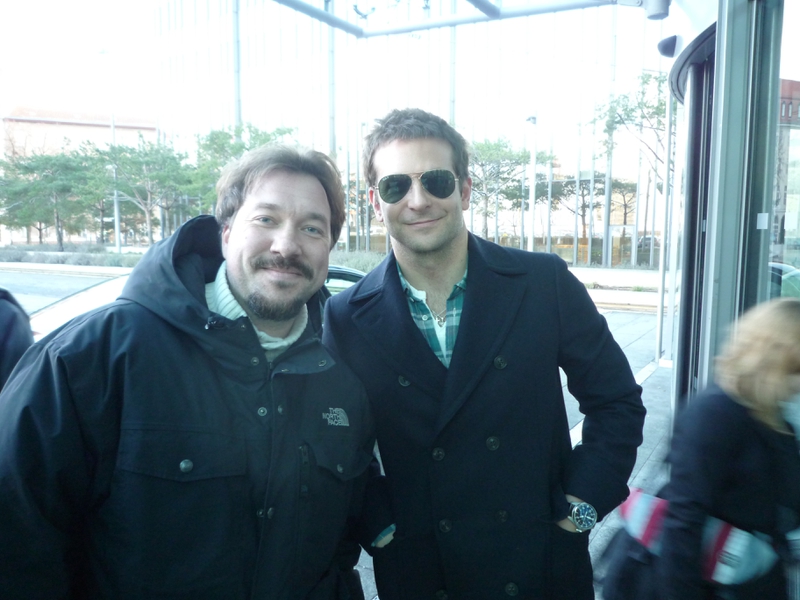 Bradley Cooper Photo with RACC Autograph Collector RB-Autogramme Berlin