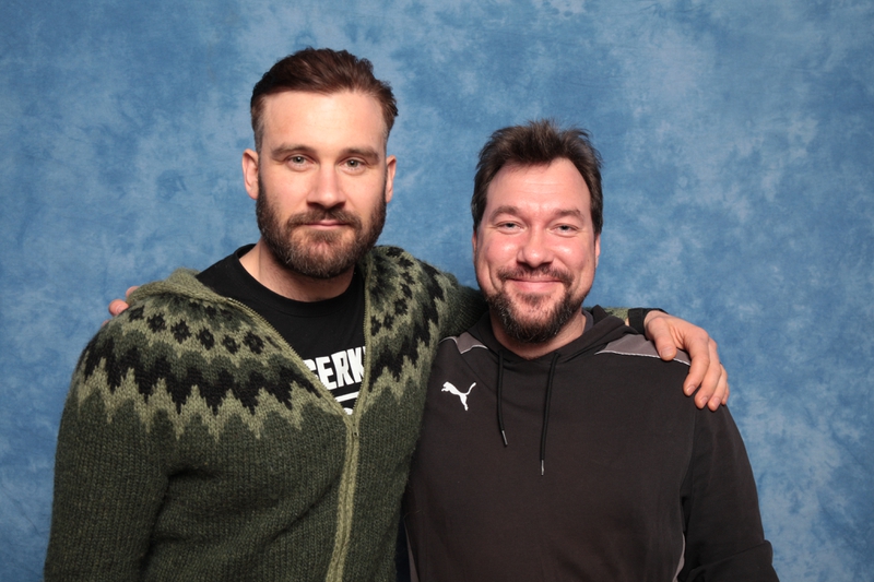 Clive Standen Photo with RACC Autograph Collector RB-Autogramme Berlin Clive Standen Photo with RACC Autograph Collector RB-Autogramme Berlin