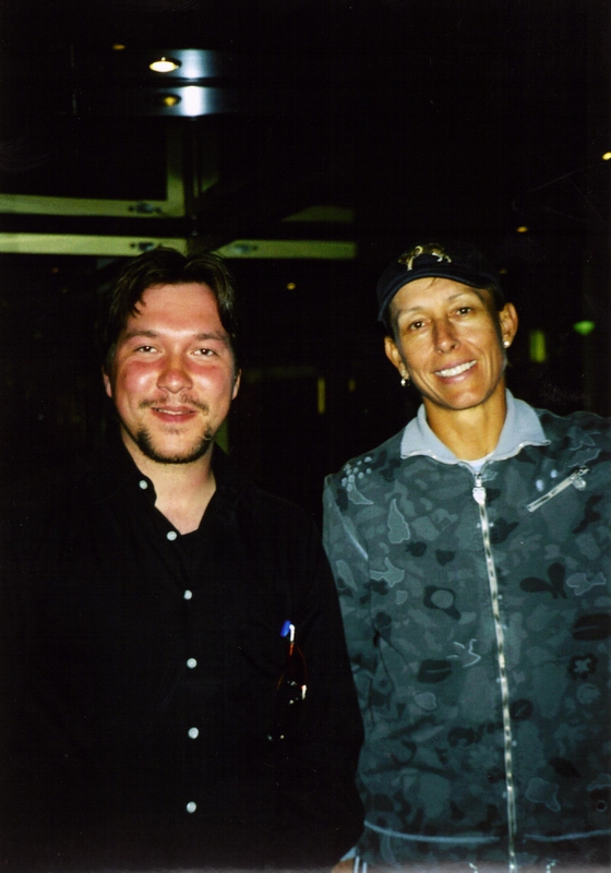 Martina Navratilova Photo with RACC Autograph Collector RB-Autogramme Berlin Martina Navratilova Photo with RACC Autograph Collector RB-Autogramme Berlin