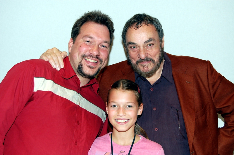 John Rhys-Davies Photo with RACC Autograph Collector RB-Autogramme Berlin