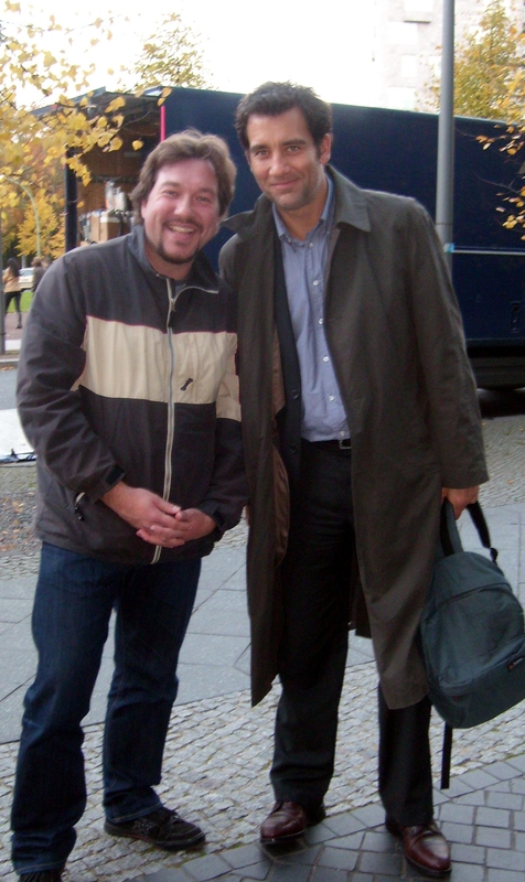 Clive Owen Photo with RACC Autograph Collector RB-Autogramme Berlin Clive Owen Photo with RACC Autograph Collector RB-Autogramme Berlin
