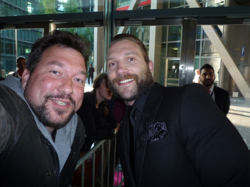 Jai Courtney Photo with RACC Autograph Collector RB-Autogramme Berlin