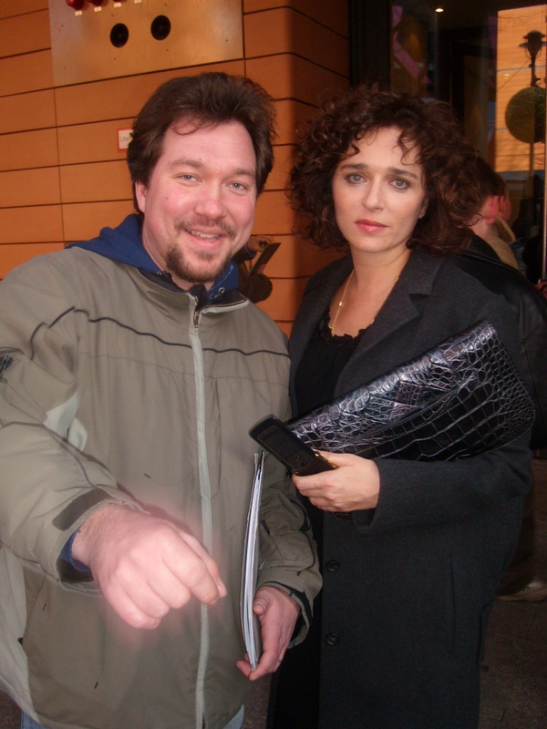 Valeria Golino Photo with RACC Autograph Collector RB-Autogramme Berlin