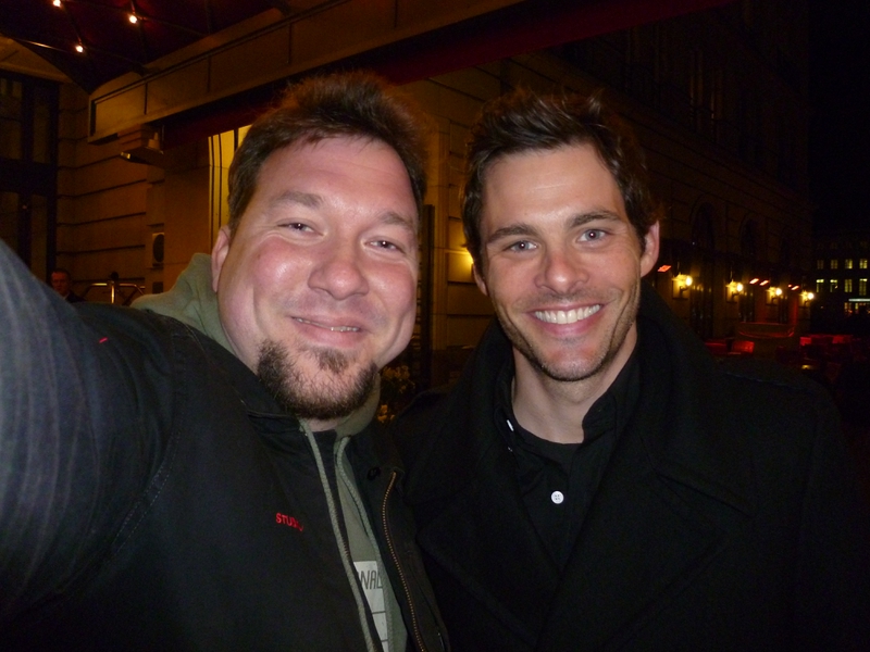 James Marsden Photo with RACC Autograph Collector RB-Autogramme Berlin