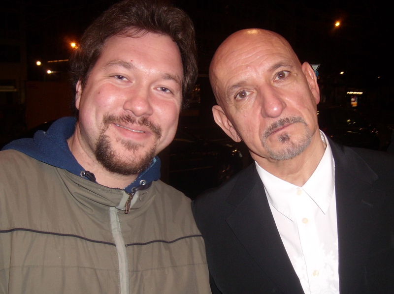 Ben Kingsley Photo with RACC Autograph Collector RB-Autogramme Berlin