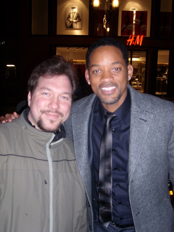 Will Smith Photo with RACC Autograph Collector RB-Autogramme Berlin