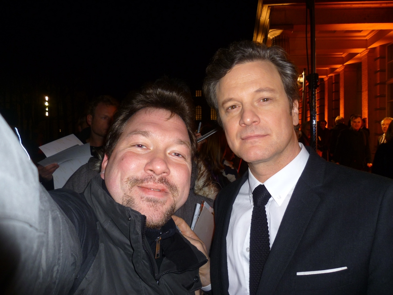 Colin Firth Photo with RACC Autograph Collector RB-Autogramme Berlin