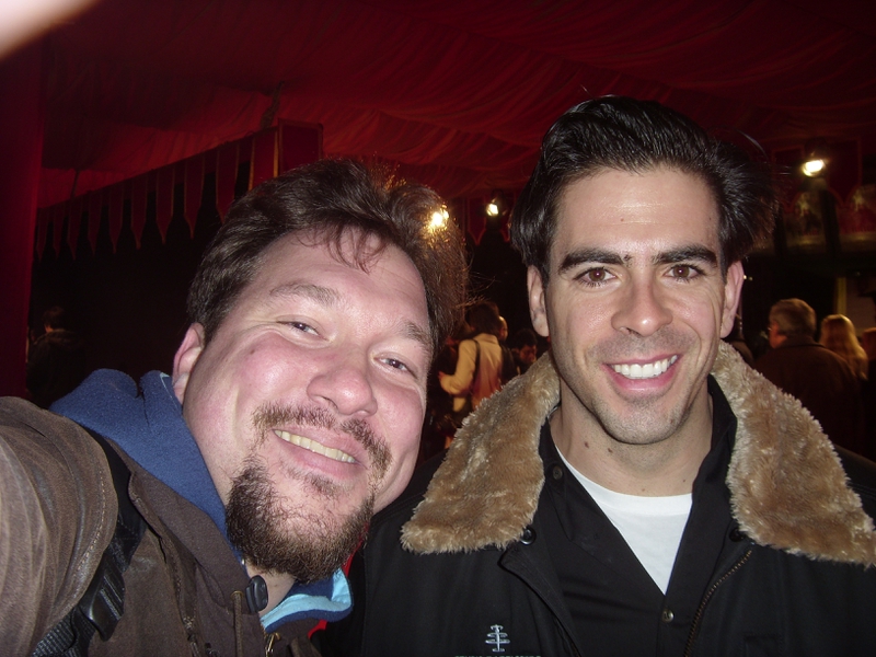 Eli Roth Photo with RACC Autograph Collector RB-Autogramme Berlin