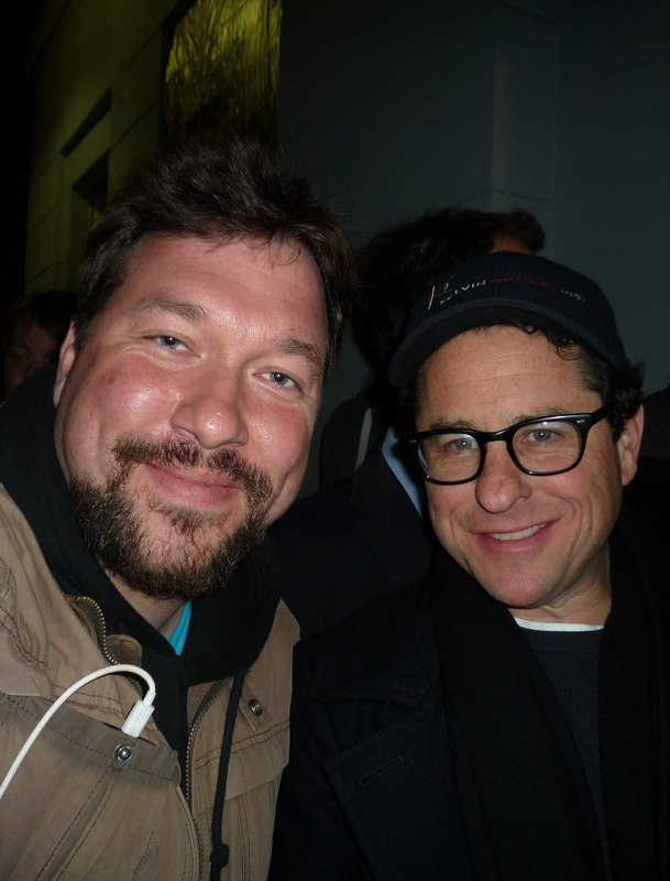 J.J. Abrams Photo with RACC Autograph Collector RB-Autogramme Berlin