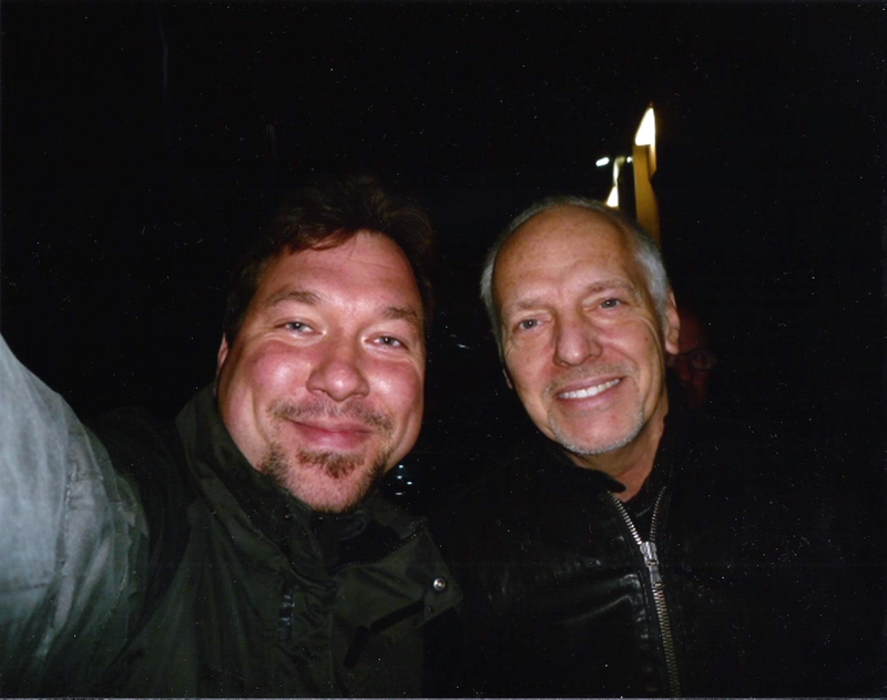Peter Frampton Photo with RACC Autograph Collector RB-Autogramme Berlin