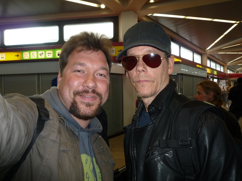 Kevin Bacon Photo with RACC Autograph Collector RB-Autogramme Berlin