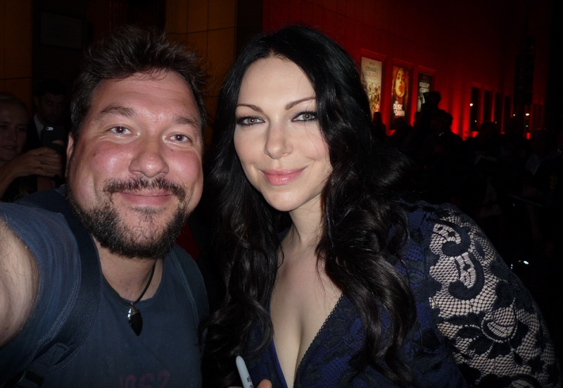 Laura Prepon Photo with RACC Autograph Collector RB-Autogramme Berlin