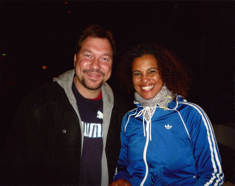 Neneh Cherry Photo with RACC Autograph Collector RB-Autogramme Berlin Neneh Cherry Photo with RACC Autograph Collector RB-Autogramme Berlin