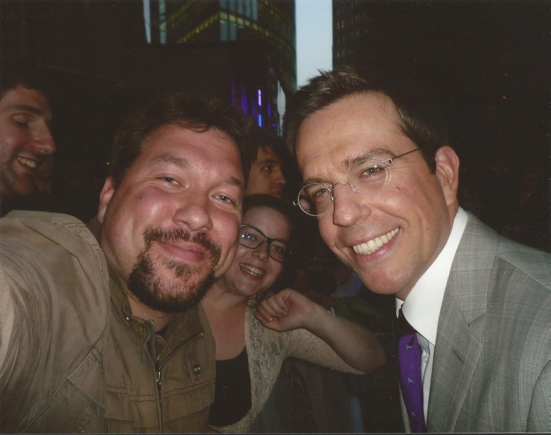 Ed Helms Photo with RACC Autograph Collector RB-Autogramme Berlin