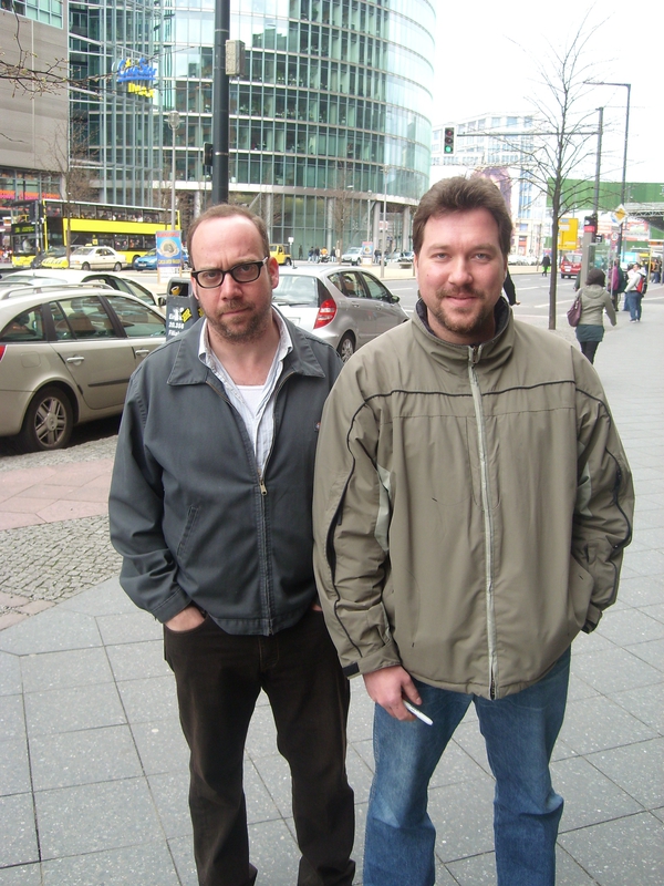 Paul Giamatti Photo with RACC Autograph Collector RB-Autogramme Berlin