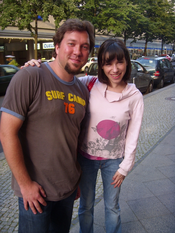 Sally Hawkins Photo with RACC Autograph Collector RB-Autogramme Berlin Sally Hawkins Photo with RACC Autograph Collector RB-Autogramme Berlin