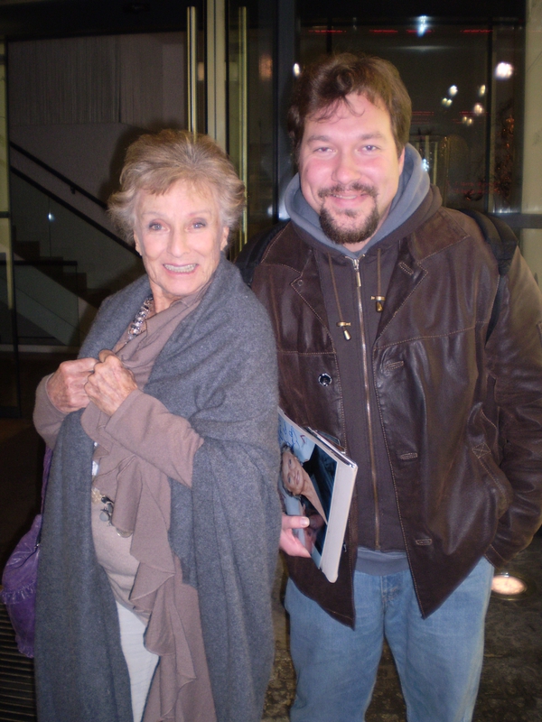 Cloris Leachman Photo with RACC Autograph Collector RB-Autogramme Berlin Cloris Leachman Photo with RACC Autograph Collector RB-Autogramme Berlin