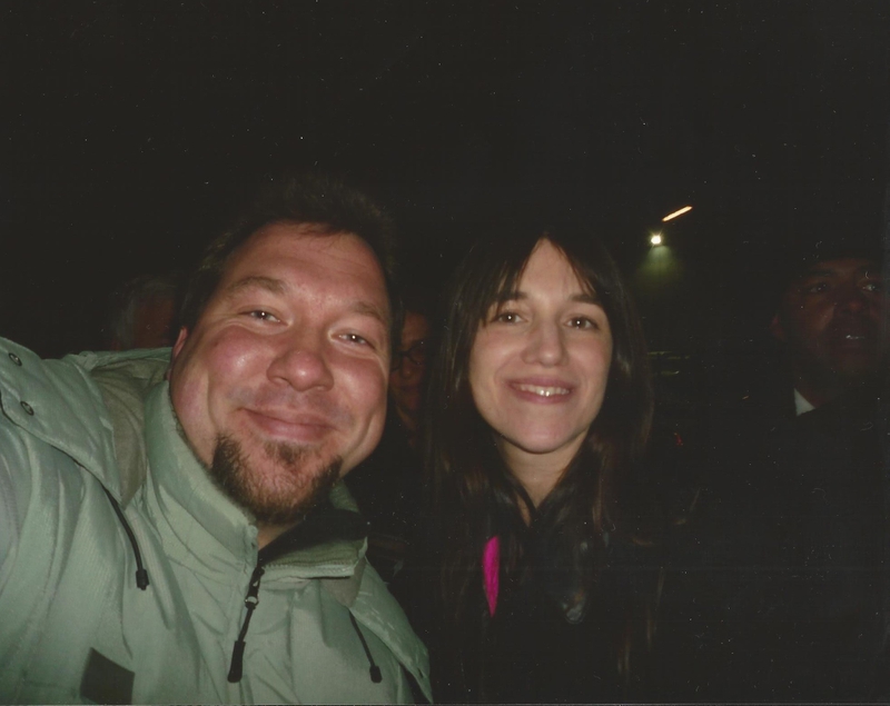 Charlotte Gainsbourg Photo with RACC Autograph Collector RB-Autogramme Berlin