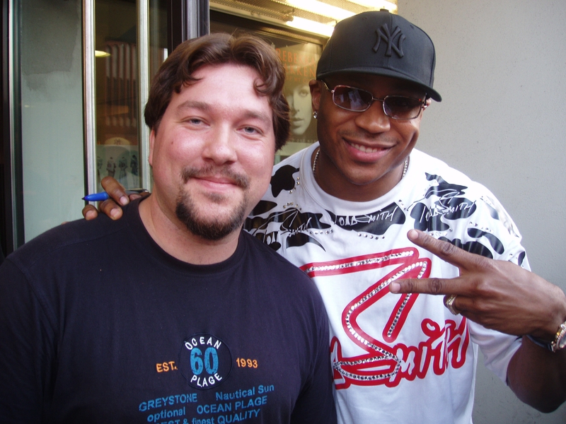 LL Cool J Photo with RACC Autograph Collector RB-Autogramme Berlin