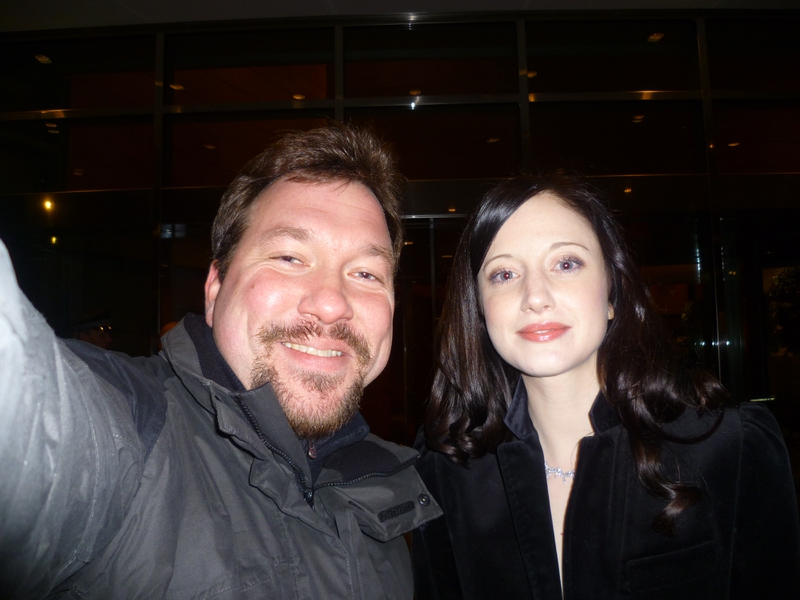 Andrea Riseborough Photo with RACC Autograph Collector RB-Autogramme Berlin